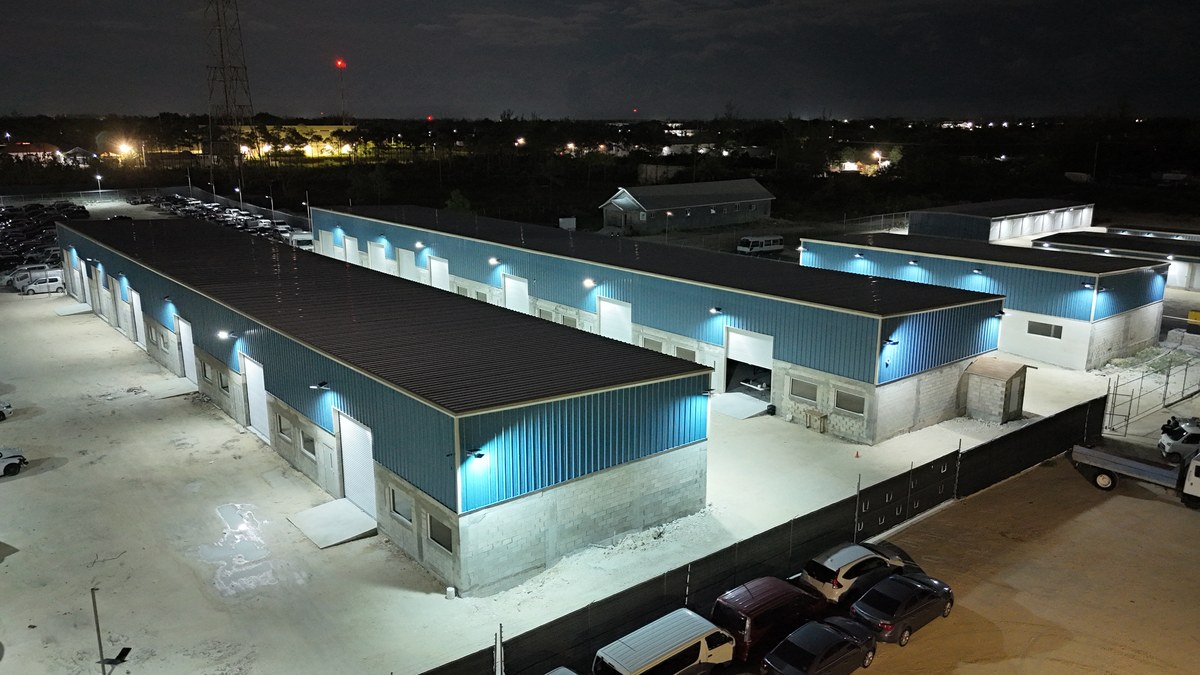 JTECH solar security lighting install