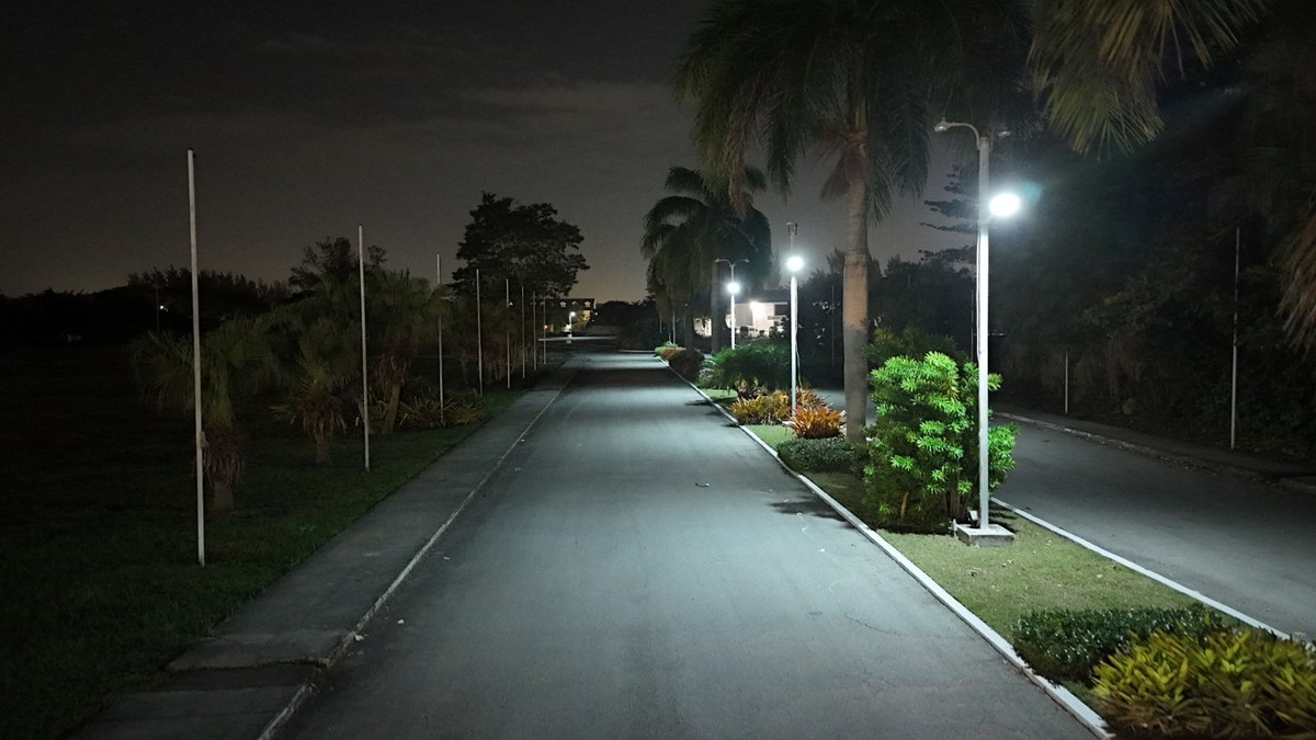 JTECH commercial solar lighting install